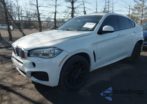 2016 BMW X6 xDrive50I from USA, damaged, VIN 5UXKU6C52G0R33611